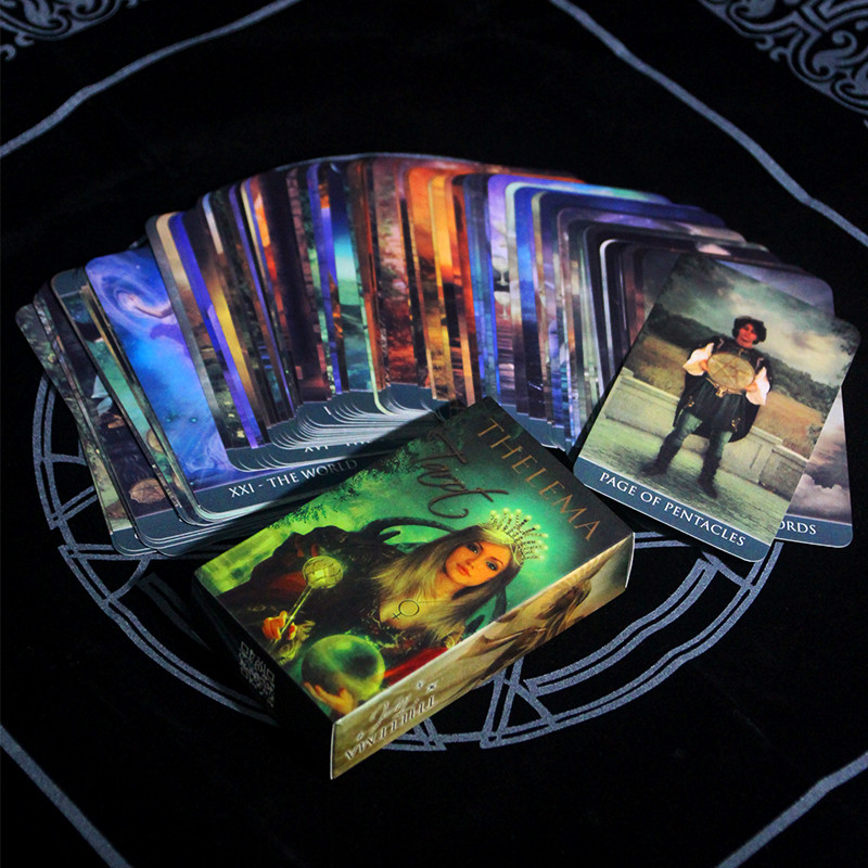 2022 Nou Sosire Niet-traditionele Tarot Oracle Card Dinination Fate Tarots Deck Joc de masă Carte de joc de înaltă calitate