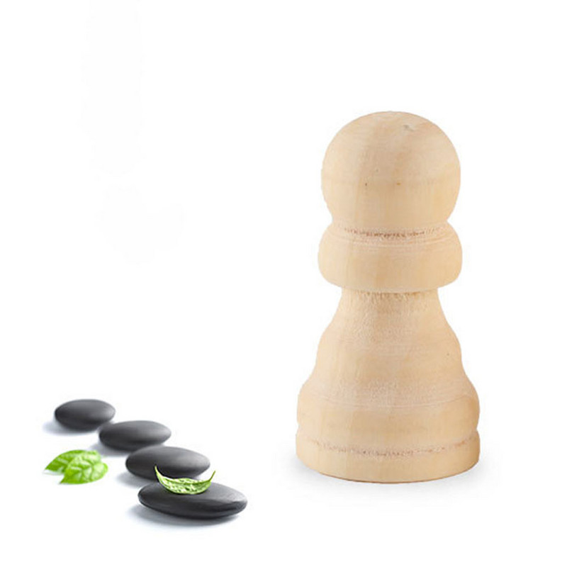 50 τμχ Αβαφη Ξύλο Πεζάκια Σκακιού Ξύλο Ημιτελή κούκλες με μανταλάκια DIY Ζωγραφισμένες κούκλες με μανταλάκια Σκακιστικά κομμάτια γκράφιτι Άβαφη Σκάκι