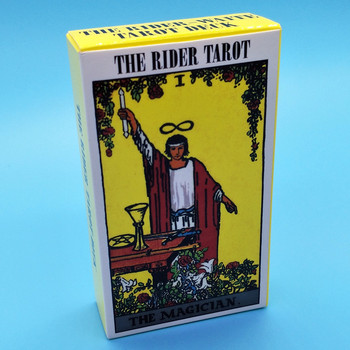 9 стила Магическо Таро Английско издание Radiant Rider Wait Таро карти Factory Made Smith Tarot Deck Настолна игра Карти Witch Tarot