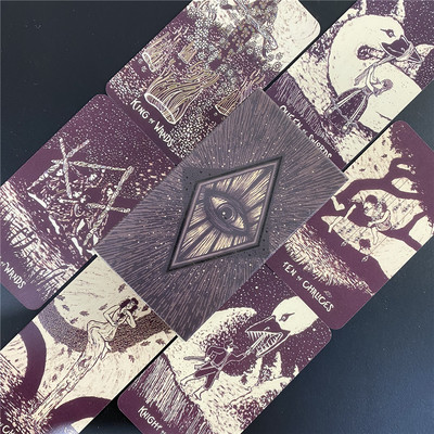 Star Spinner Taro kaart ingliskeelne versioon Oracle Divination Fate Game Deck Lauamängud Mängukaart PDF-juhendiga