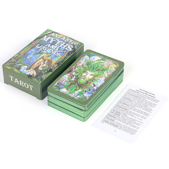 Нова английска мистериозна настолна игра с карти Таро Мултиплейър Парти Гадаене Подарък Семейно парти Основни дейности за игра на карти