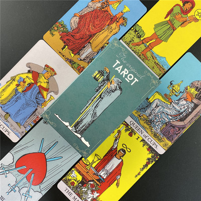 Hot Sell Oracle Of The Hidden Worlds Tarot Kártyák Pakli Asztal Otthon Buli Szórakozás Társasjátékok Szórakozás