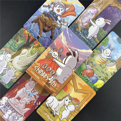 Vânzare fierbinte Oracolul Lumilor Ascunse Cărți de Tarot Masă de masă Acasă Petrecere Distracție Jocuri de masă Divertisment