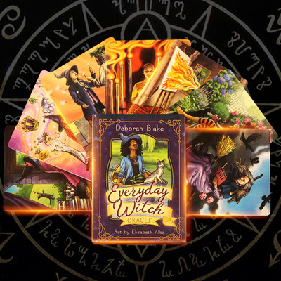 Mystery Minority Tarot Vruća rasprodaja Popularna Oracle kartica Puna engleska verzija Gothic Font Tarots Špil Ploča za igranje Poklon