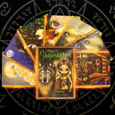 Mystery Minority Tarot kuum müük Populaarne Oracle`i kaart täisingliskeelne versioon gooti font Tarots tekilaua mängumängu kingitus