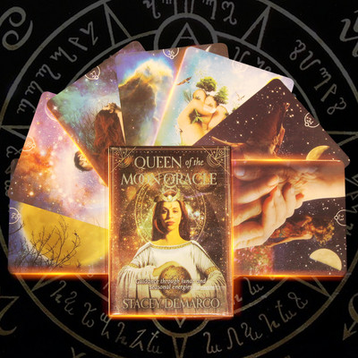 Mystery Minority Tarot kuum müük Populaarne Oracle`i kaart täisingliskeelne versioon gooti font Tarots tekilaua mängumängu kingitus