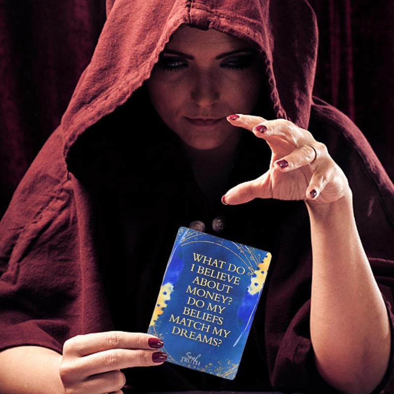 Souls Truth Eneseteadvuse kaardipakk Tarokaardid Inglise taropakk Peolauamäng Oraaklikaardid Ennustamise mängukaardid