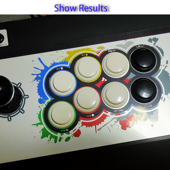 Κουμπί Arcade Γνήσιο Ιαπωνικό SANWA OBSF-30 Στρογγυλοί μικροδιακόπτες κουμπιού 30mm Arcade Switch for DIY Joystick PC PS/3