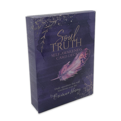 Új Tarot Pakli Oracle kártyák Titokzatos Jóslás Lélek Igazság Orákulák Pakli Női Lányoknak Boszorkányság Kártyák Játék Társasjáték