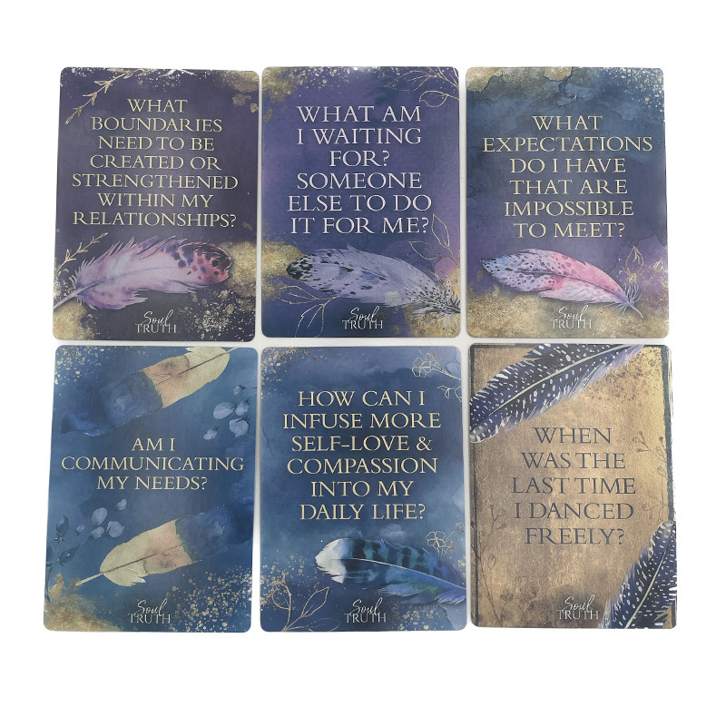 Új Tarot Pakli Oracle kártyák Titokzatos Jóslás Lélek Igazság Orákulák Pakli Női Lányoknak Boszorkányság Kártyák Játék Társasjáték