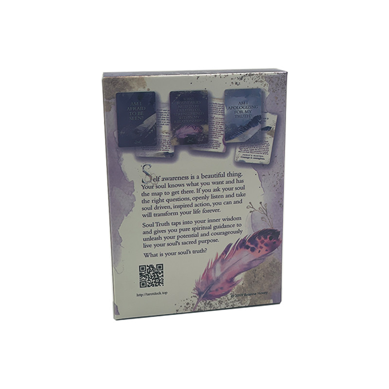 Új Tarot Pakli Oracle kártyák Titokzatos Jóslás Lélek Igazság Orákulák Pakli Női Lányoknak Boszorkányság Kártyák Játék Társasjáték