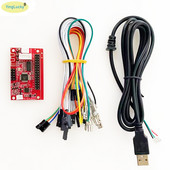 Arcade Zero Delay USB tahvel Juhtmevaba Bluetoothi juhtkangi kodeerija PCB Sanwa mängupulgakontroller PC PS3 PS4 3-ühes juhtseade isetegemine