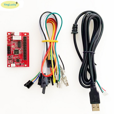 Arcade Zero Delay USB tahvel Juhtmevaba Bluetoothi juhtkangi kodeerija PCB Sanwa mängupulgakontroller PC PS3 PS4 3-ühes juhtseade isetegemine