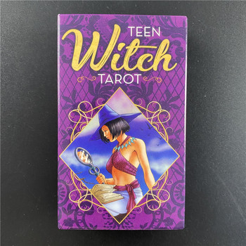 Нови Teen Witch Таро Тесте Карти и PDF Насоки Гадаене Развлечения Партита Поддръжка Настолна игра Drop Доставка