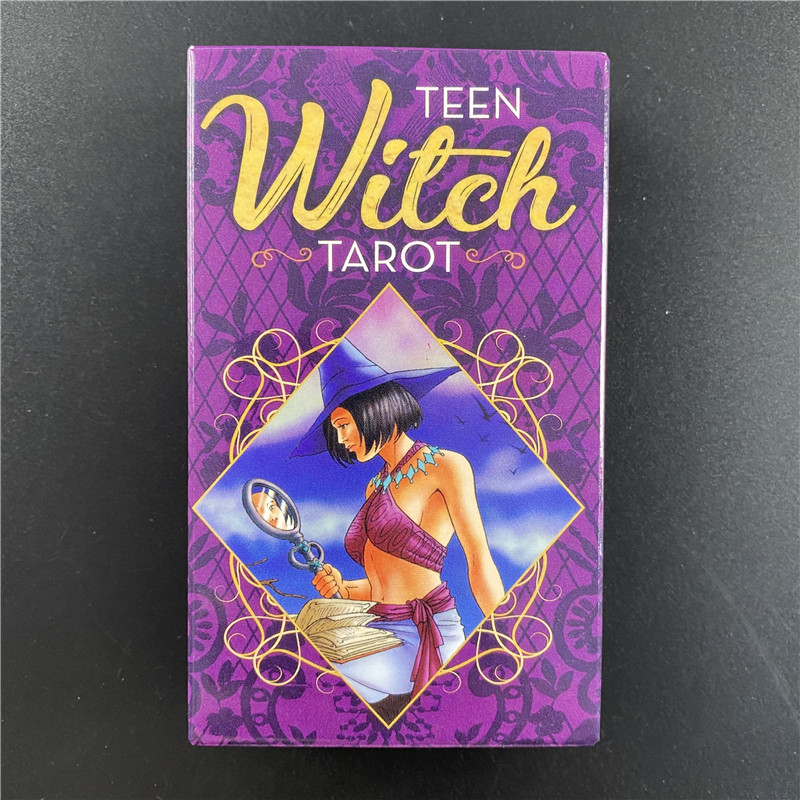 Νέες κάρτες Teen Witch Tarot Deck και PDF Καθοδήγηση Μαντεία Διασκέδαση Πάρτι Επιτραπέζιο παιχνίδι Υποστήριξη Drop Shipping