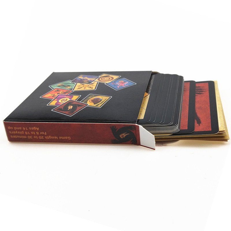 Werewolves Board Game versiunea completă în limba engleză pentru petrecere acasă pentru adulți Finanțare Familie joc de cărți de joc 24 de cărți