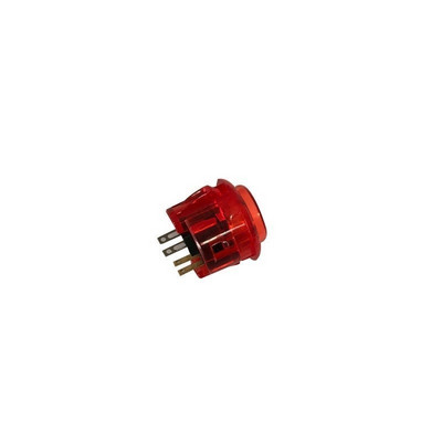5 tk arkaadnupu nupp 24 mm 30 mm läbipaistvad lülitusnupud LED valgustus 5 V 12 V DIY Raspberry pi MAME PC Pandora mängu jaoks