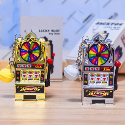Lucky Jackpot Mini slot machine Jucării Jocuri pentru copii Jocuri operate cu monede Mașină de jocuri de noroc Placă turnantă Cadou amuzant de Crăciun