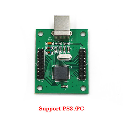 2 jucători PS3/PC/Raspberry Pi/Android Placă de joc Arcade Zero Delay Encoder USB SANWA Joystick Controller Control fără cablu