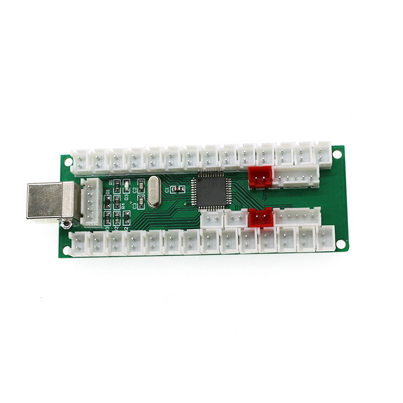2 jucători PS3/PC/Raspberry Pi/Android Placă de joc Arcade Zero Delay Encoder USB SANWA Joystick Controller Control fără cablu