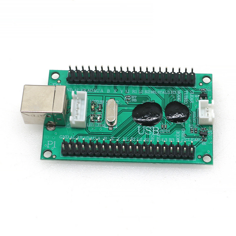 2 jucători PS3/PC/Raspberry Pi/Android Placă de joc Arcade Zero Delay Encoder USB SANWA Joystick Controller Control fără cablu