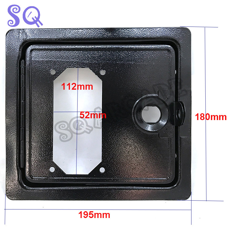 Meelelahutuslikult juhitav arkaad, raudmündi uks üles/alla uksega pöördemasina mündi vastuvõtmise mehhanism, musta sularahakasti värava DIY osad