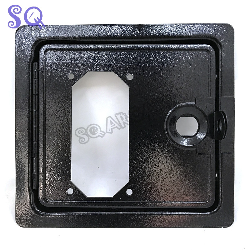 Meelelahutuslikult juhitav arkaad, raudmündi uks üles/alla uksega pöördemasina mündi vastuvõtmise mehhanism, musta sularahakasti värava DIY osad