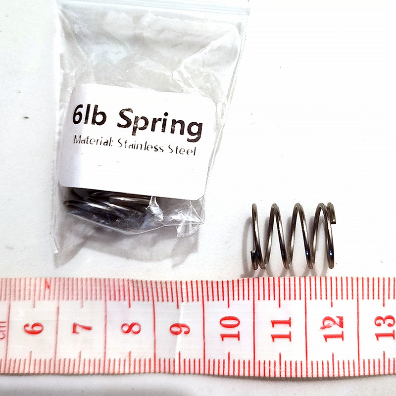 Üks 2 naela 4 naela 6 naela tollivedru roostevaba teras Sanwa JLF seeria juhtkangi jaoks DIY arkaadmängumasina isetegemise metallist sisestus