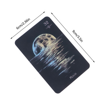 Clair De Lune Lenormand Tarot Clair De Lenormand Oracle Cards Fate Divination Tarot Card Board Game With Online Guidebook