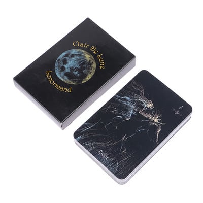 Clair De Lune Lenormand Tarot Clair De Lenormand Oracle Cards Fate Divination Επιτραπέζιο Παιχνίδι με κάρτες Ταρώ με διαδικτυακό οδηγό