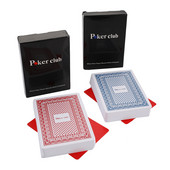 Uued kuumad 2 komplekti/partii Baccarat Texas Hold`em plastist mängukaardid veekindlad sileda pokkeri kaardilaua bridžimängud, 64*89 mm mängukaardid