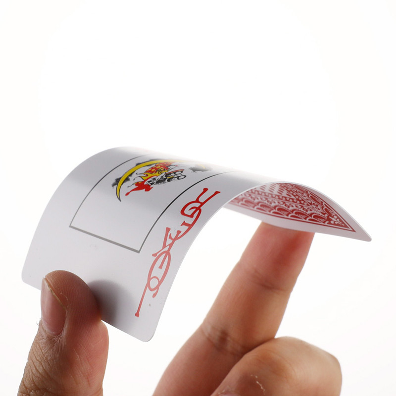 Uued kuumad 2 komplekti/partii Baccarat Texas Hold`em plastist mängukaardid veekindlad sileda pokkeri kaardilaua bridžimängud, 64*89 mm mängukaardid