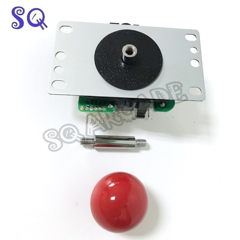 Arcade DIY alkatrészek Levehető 5 tűs joystick tengely golyós felső Retro Crafts gyorskioldó 4 8 utas bot barkács árkádos gépszekrényhez