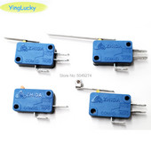 20 τεμ. μικροδιακόπτης τερματικών 3 ακίδων Μικροδιακόπτης με κοντό μοχλό Συμβατό ZIPPY Joystick Happ Style Joystick Acade παιχνιδιού