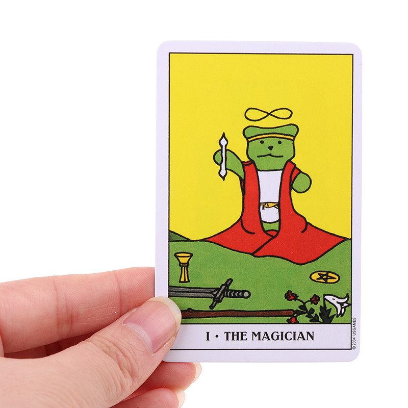 Gummy Bear Tarot kártyák Oracle Cards Party Prophecy Jóslás tarot pakli