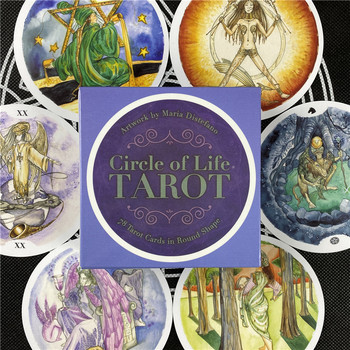 New Style Circle Of Life Κάρτες Ταρώ PDF Guidance Deck Divination Entertainment Party Επιτραπέζιο παιχνίδι Υποστηρίζει χονδρική πώληση 78Pcs