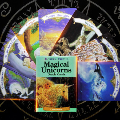 2021 Nou Sosire Tarot Interactive Desktop Oracle Card Taroturi Deck cu Ghid pentru Carte de Divertisment pentru Începători