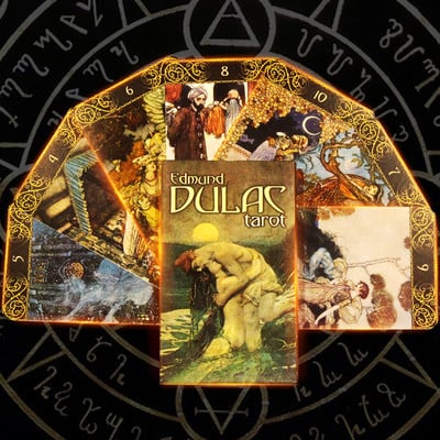 2021-es új érkezésű Tarot interaktív asztali Oracle Card Tarots pakli Útmutató kezdőknek szórakoztató kártyákkal