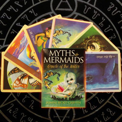 2021-es új érkezésű Tarot interaktív asztali Oracle Card Tarots pakli Útmutató kezdőknek szórakoztató kártyákkal