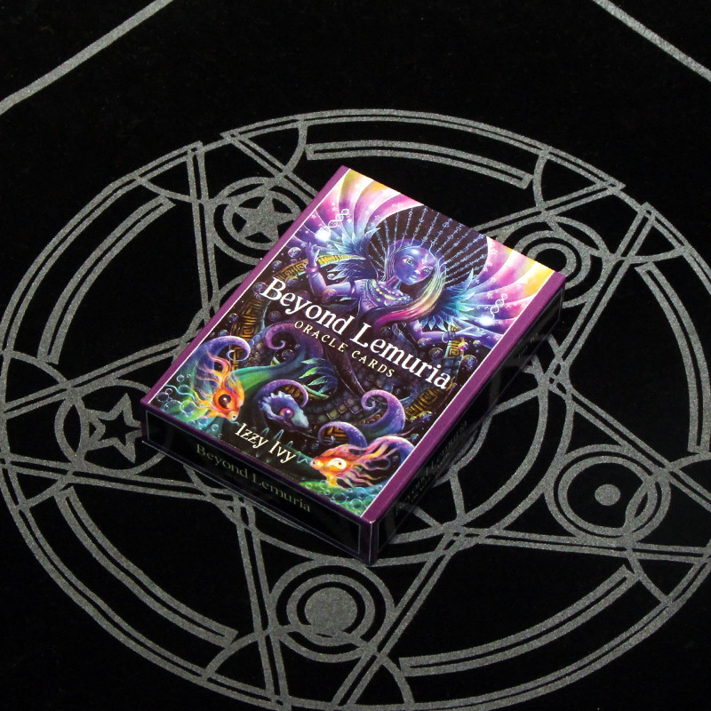 2021-es új érkezésű Tarot interaktív asztali Oracle Card Tarots pakli Útmutató kezdőknek szórakoztató kártyákkal