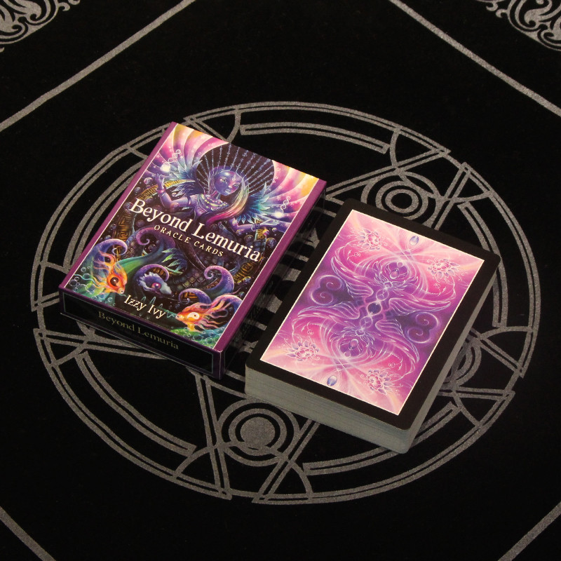 2021-es új érkezésű Tarot interaktív asztali Oracle Card Tarots pakli Útmutató kezdőknek szórakoztató kártyákkal