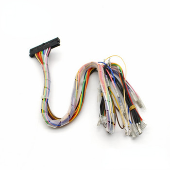 Arcade 40 Pin Cabinet Wire Harness PCB кабел за монетоприемник Sanwa джойстик LED бутони семейство Pandora box игрови конзоли