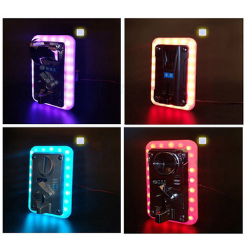 Υποδοχή κερμάτων LED Φλας LED Διακοσμητικός τύπος Επιλογέας νομισμάτων Φωτιστικό πλαίσιο για μηχανήματα αυτόματης πώλησης Arcade Ανταλλακτικά Universal Arcade