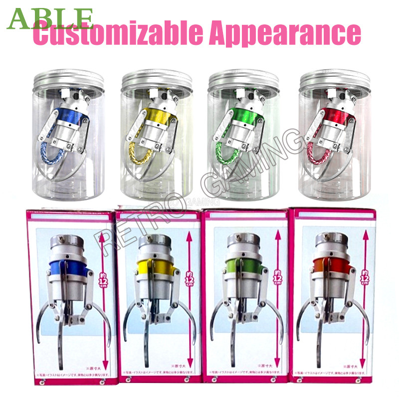 Mașină de macara Cadou Mini Gheare Vending Joc de jucărie DIY pentru Premiul de joc de mașină de păpuși cu monede