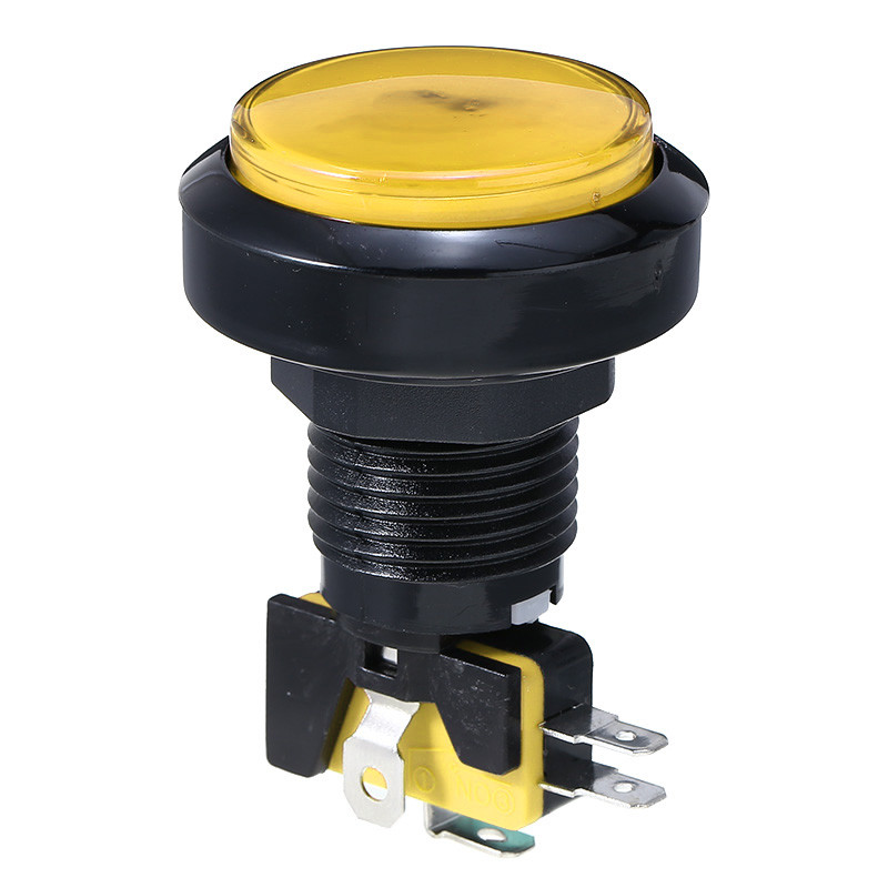 1 rinkinys 45 mm mygtukų mygtukai Led Micro 12V LED maitinimo mygtukų rinkinys žaidimų priedai