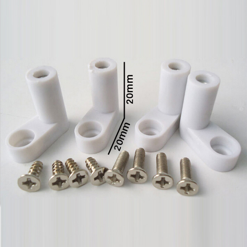 40 tk L-tüüpi trükkplaadi kinnitusjalgu L-tüüpi trükkplaadi jalad kruvidega mängulaua JAMMA MAME mängulaudade I-Pac J-Pac ja arvuti emaplaatide jaoks