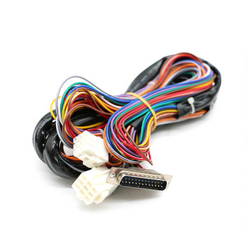 Персонализиран кабелен сноп Gantry към игрална дъска Свързващ кабел 9+6 9+9 VGA интерфейс за Arcade Claw Crane Вендинг машина Направи си сам