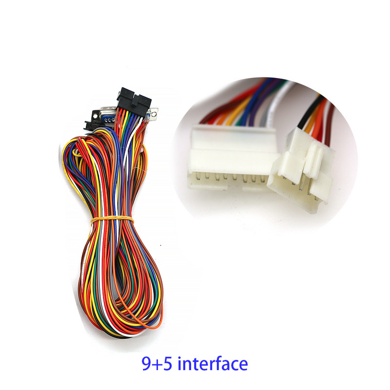 Προσαρμοσμένη καλωδίωση Gantry με καλώδιο σύνδεσης κάρτας παιχνιδιών 9+6 9+9 VGA διεπαφή για μηχάνημα αυτόματης πώλησης Arcade Claw Crane DIY