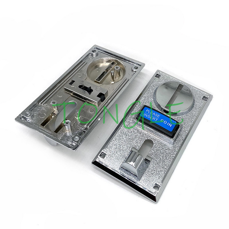 Mască de acceptare a monedelor Placă frontală pentru 6 tipuri diferite de monede Selector Acceptor pentru jocuri video arcade piesa automată