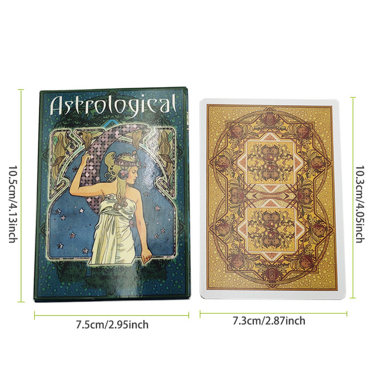 Asztrológiai Tarot Pakli Családi Parti Titokzatos Jóslás Sorsjáték 22 Tarot Kártya Társasjáték Szórakoztató Asztalijáték
